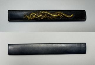 小柄 無銘 古後藤 這龍図 / Kozuka Mumei Ko Goto