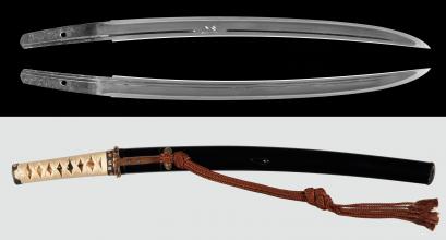 脇差 備州長船法光 宝徳三年二月日 / Wakizashi Bisyu Osafune Norimitsu A.D.1451